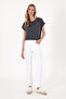 Women's Anthracite Crew Neck T-Shirt 50305720-Vr006 - 4