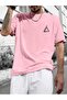 Men's Triangle Printed Crew Neck T-Shirt