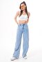 Women's Wide Leg Palazzo Jeans 260026 -