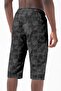 Below Knee Length Long Model Water Repellent Lycra Stretch Fabric Men's Beach Sea Capri Shorts - 942-Black - 2