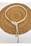 Knot Detailed Rope Belt Women's Belt, Jacket Belt, Shirt Belt, - 3