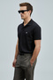 With Logo Cotton Comfort Fit Buttoned Polo Collar 2'Li t Shirt Men t Shirt 111040206S2 - 5