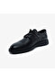 64670 Black Genuine Leather Men's Classic Shoes - 3