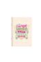 Striped Cover Notebook with Motto Sticker 18.5 X 26 cm - I Am Limited Edition