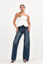 Strapless Zipper Blouse B17237 - 5