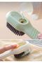 Practical Handheld Cleaning Brush with Multi-Purpose Detergent Tank Shoes Boots Cleaning Washing Brush - 8