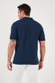 Cotton Regular Fit Half Zipper Polo Neck t Shirt Men's Polo Collar t Shirt 5903008 - 7