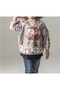 Long Sleeve Liquid Proof Food and Activity Bib - Waterproof Baby Bib Deer-Carca - 4