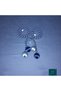4 Bulk Navy Blue-Light Grey (217) Silk String Wrap Fund Tulle Double Breasted Curtain Ceiling Tie Accessory - 2