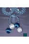 4 Bulk Petrole-Cream (237) Silk Thread Wrap Fon Tulle Double Curtain Ceiling Binding Accessory - 3