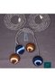 4 Bulk Indigo-Mink (235) Silk Thread Wrapping Fund Tulle Double Curtain Ceiling Binding Accessory - 3