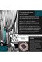 4 Bulk Indigo-Mink (235) Silk Thread Wrapping Fund Tulle Double Curtain Ceiling Binding Accessory - 5