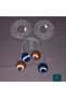4 Bulk Indigo-Mink (235) Silk Thread Wrapping Fund Tulle Double Curtain Ceiling Binding Accessory