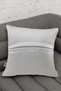 Bohemian Boho Themed Red Cream Colored Decorative Gift 4-Piece Sofa Pillow - Throw Pillow Case Set - 6