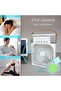 SHENGYI Portable Fan Mini Air Conditioner Fan, Desktop Misting Fast Cooling Fan With Led Light, Mult - 3