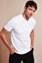 Cotton Regular Fit Buttoned Polo Neck 3 Pack t Shirt Men t Shirt 590211827S3 - 4