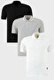 Cotton Regular Fit Buttoned Polo Neck 3 Pack t Shirt Men t Shirt 590211827S3