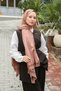 Premium Lux Original Monogram Shawl (Silk Voile, High Quality, Lightweight, Casual, Stylish, Testure Clothing) - 2