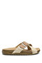 Sib213628 Kifidis-Natura Women's Buckle Anatomical Leather Slippers 36-41