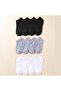 “Set of 12 Unisex Booties Socks – 3 Colors, Cotton, Breathable, Sweat-Free, for Daily Use” - 6
