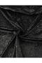 Silvery Velvet in Black Color (Width 110 cm X Length 245 cm) - 7