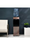 Water Dispenser with Cabinet and Glass Front Panel Door - Hot and Cold Function, 2 Taps - 7