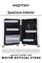 2pcs Boarding Carry-on Luggage Sets Aluminum Framed Suitcase Travel Luggage 14＋20inch - 5