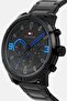 Men 1792070 Stainless Steel Watch, 50mm, Gunmetal - 4