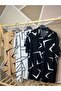 Camel Color 3-Piece Patterned Viscose Men's Shirt - 2