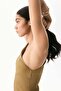 Rib-knit one-shoulder dress - 3