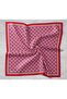 Red Purple Gray Mixed Pattern Tivil Silk Scarf Ist 11424 - 74 - 7