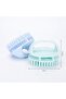 Silicone Bristle Scalp Brush for Men Women Easy to Hold Scalp Scrub for Hair Blue - 4