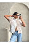 Stone Piece Striped Linen Shirt - 2