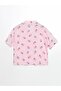 Lcw Young Shirt Collar Patterned Women's Shorts Pajamas Set (S5) - 7