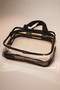 Beach Bag Transparent Double Compartment Mesh Women's Travel Cosmetic Care Large Makeup Bag Organizer - 6