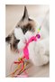 Colorful Bell Cat Fishing Game Fishing Rod Unbreakable Plush Fish Toy Fishing Rod 90 cm - 8