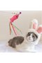 Colorful Bell Cat Fishing Game Fishing Rod Unbreakable Plush Fish Toy Fishing Rod 90 cm - 4
