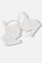 Lacy Stone and Rubber Detailed Bra Panty Set - Cupless - Fashion - 2726 - Ecru - 4