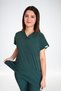 Unisex Duckhead Green Cotton Lycra Men's Scrubs Surgical Uniform Doctor Nurse Suit - 6