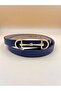 Long Buckle Gold Women's Belt Trouser Belt Dress Belt Shirt Belt Pull Belt - 3