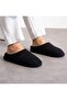 Black Men's House Slippers |   Orthopedic |   Soft Sole |   Groom's Slippers & Dowry Holder with Fur Inside - 3