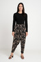 Women's Comfortable Patterned Harem Baggy Pants – Elastic Waist – Summer Mom Pants - 5