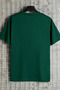 Unisex the Mountain Printed Relaxed Cut Green T-Shirt - 2