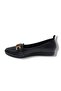 Oxygen 3083-25 Leather Stone S Buckle Anatomical Women's Ballerinas - 3