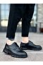 Lace-Up Casual Men's Shoes Black - 3