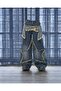 Y2K Unisex Big Star Snap Closed Two Stage Baggy Loose Leg Jean