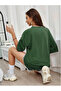 Unisex Iceberg Printed Relaxed Cut Green T-Shirt - 3