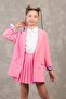 Tight Pleated Mini Skirt - Pink