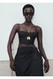 Embroidered crop blouse - 6