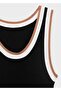 Contrast Detailed Knitwear Dress - 6